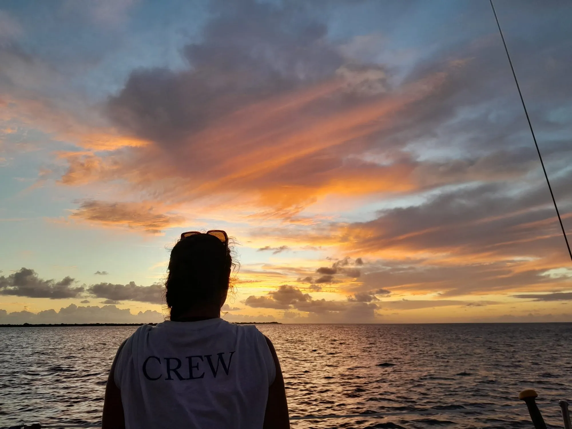 Sunset Sail on the Blue Bay Bonaire sailboat, photo 1 of 10