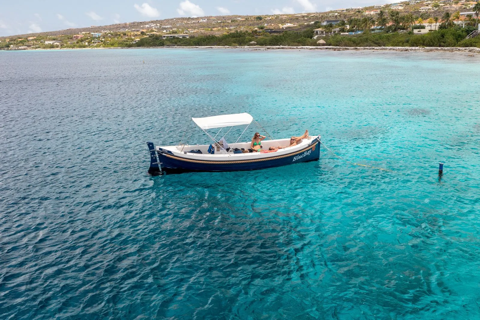 De Blauwe Sloep bij Bonaire, foto 2 van 11