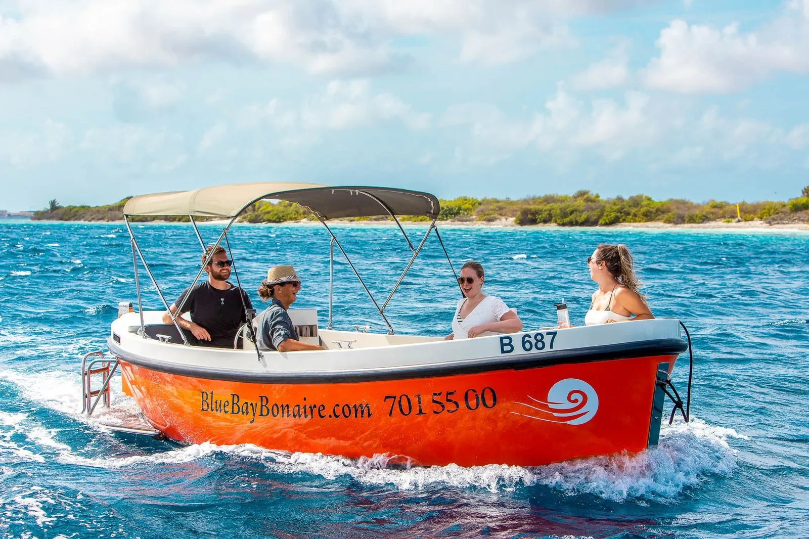The Orange Sloep off Bonaire, photo 3 of 9