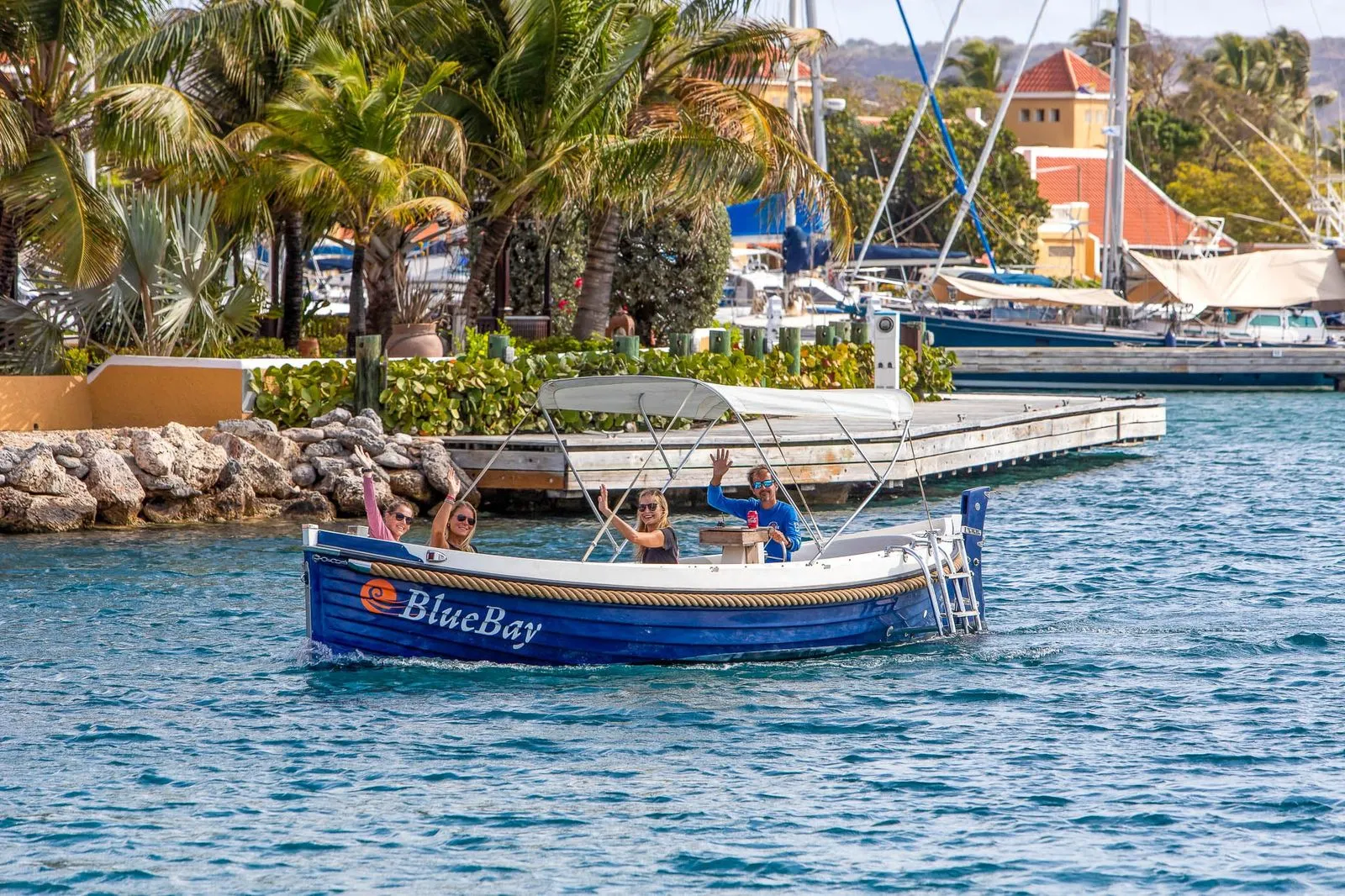 De Blauwe Sloep bij Bonaire, foto 5 van 11
