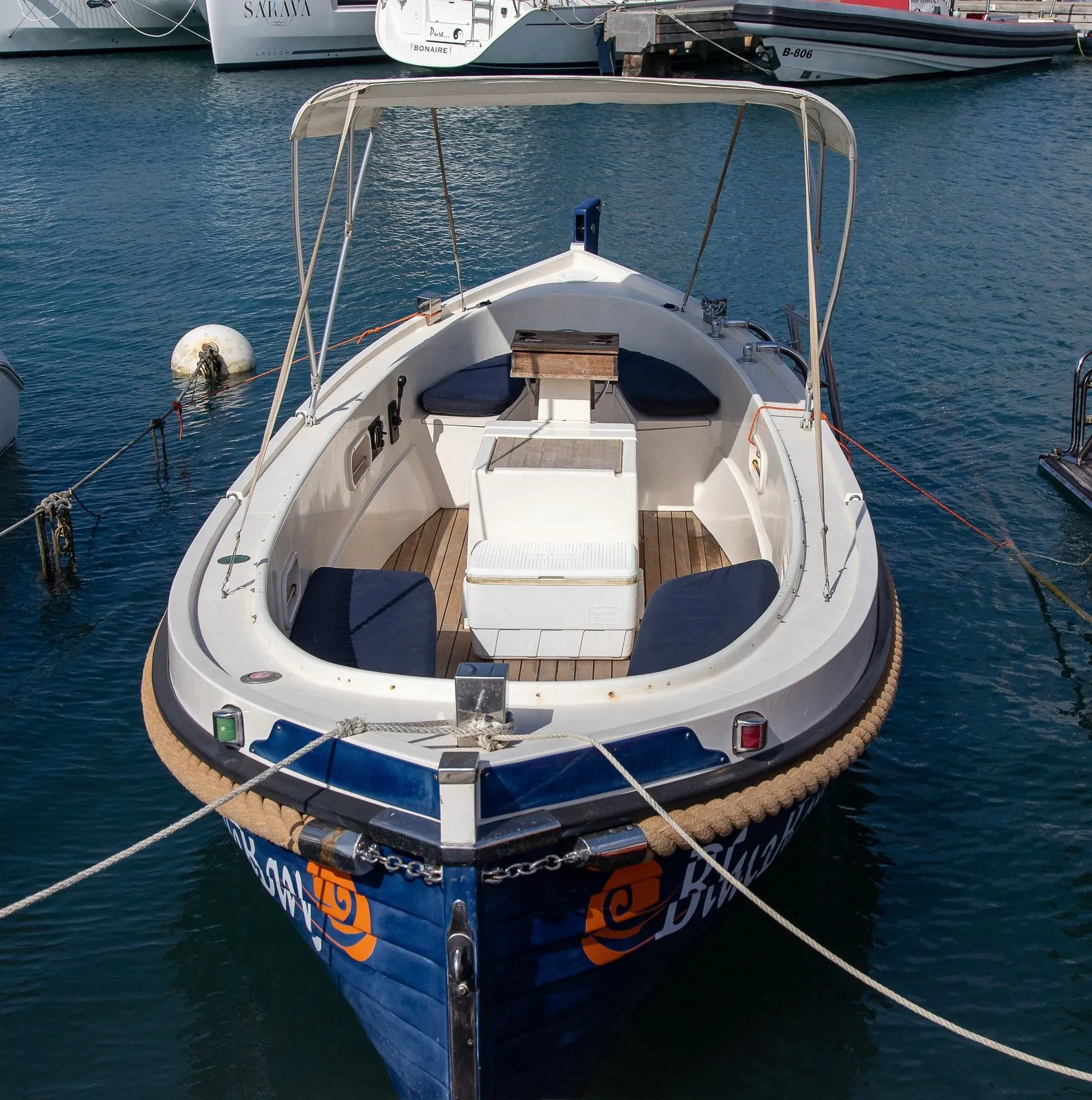 De Blauwe Sloep bij Bonaire, foto 11 van 11