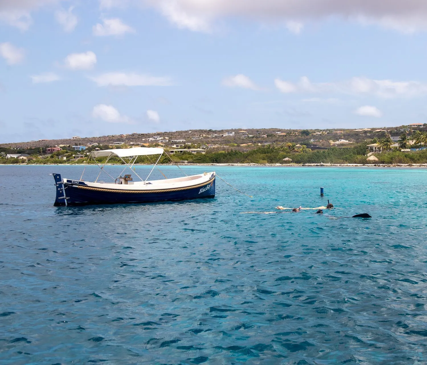 The Blue Sloep of Blue Bay Bonaire