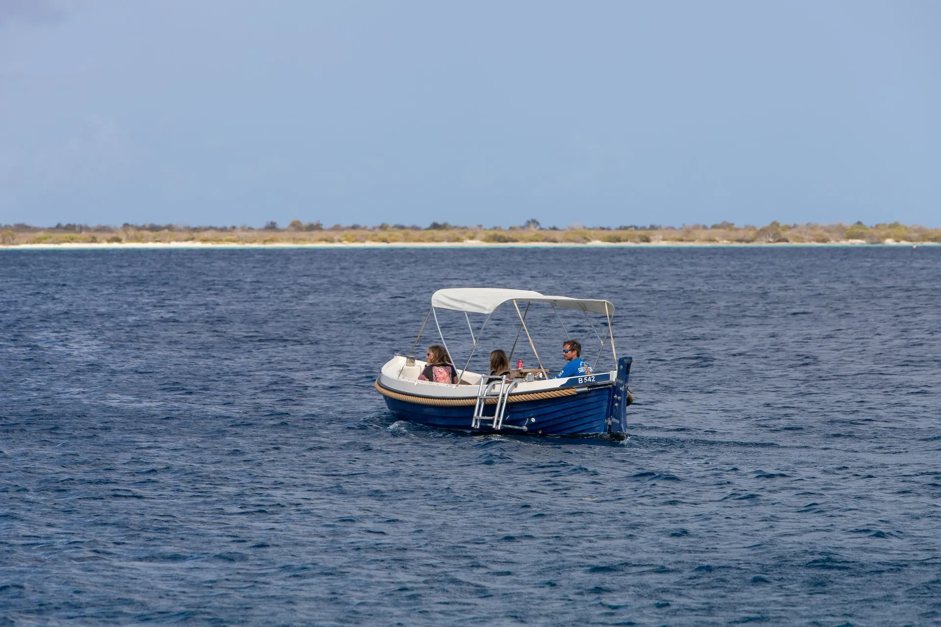 The Blue Sloep of Blue Bay Bonaire